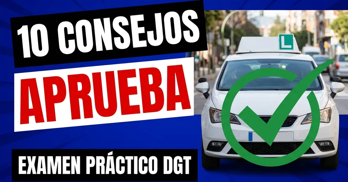 10 consejos para aprobar el examen práctico a la primera